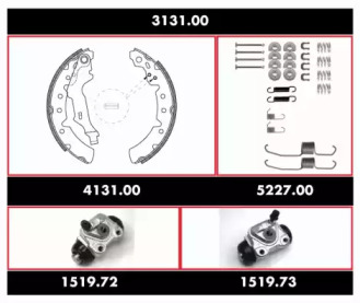 Комплект тормозов REMSA 3131.00