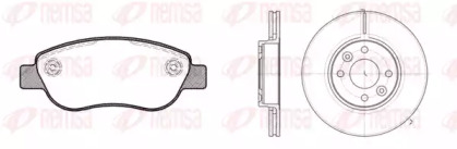 Комплект тормозов REMSA 81069.00