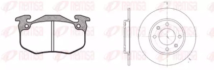 Комплект тормозов REMSA 8144.02
