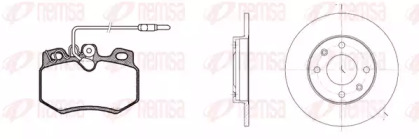 Комплект тормозов REMSA 8170.04