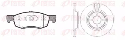 Комплект тормозов REMSA 8172.01