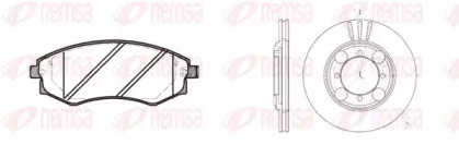 Комплект тормозов REMSA 8318.01