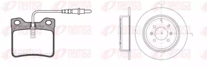 Комплект тормозов REMSA 8321.00