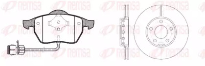 Комплект тормозов REMSA 8390.01