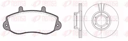 Комплект тормозов REMSA 8677.00