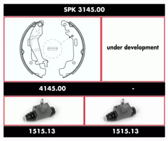 Комплект тормозов REMSA SPK 3145.00