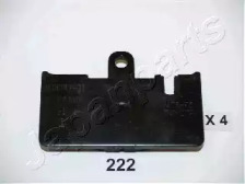 Комплект тормозных колодок JAPANPARTS PP-222AF