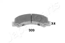 Комплект тормозных колодок JAPANPARTS PP-909AF