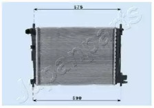 Теплообменник JAPANPARTS RDA053066