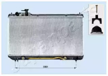 Теплообменник JAPANPARTS RDA153105