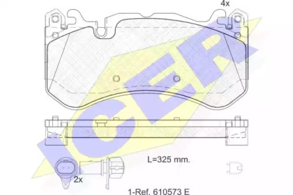 Комплект тормозных колодок ICER 182079-203