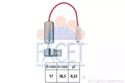 Конденсатор FACET 0.0339