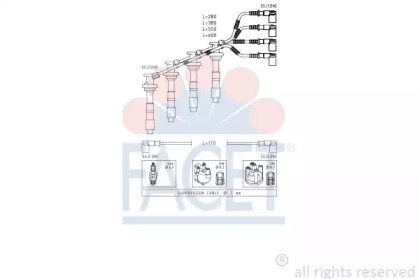 Комплект электропроводки FACET 4.8671