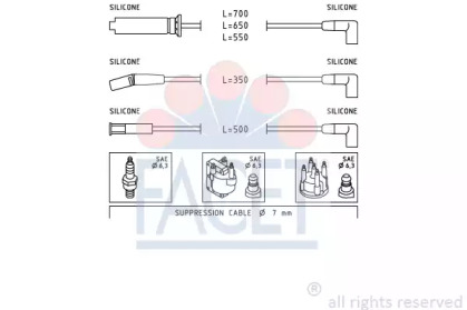 Комплект электропроводки FACET 4.9942