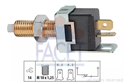 Переключатель FACET 7.1017