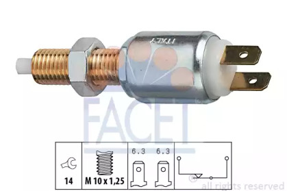 Переключатель FACET 7.1025