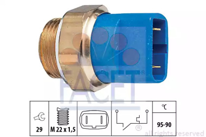 Переключатель FACET 7.5032