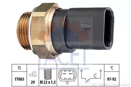 Переключатель FACET 7.5103