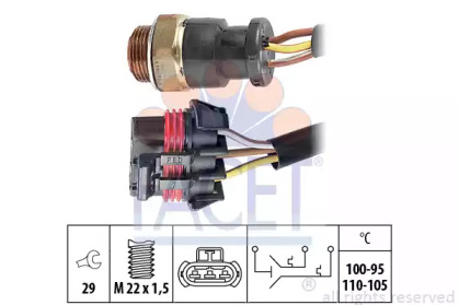 Переключатель FACET 7.5615