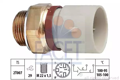 Переключатель FACET 7.5674