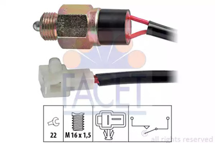 Переключатель FACET 7.6221