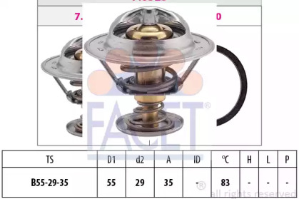 Термостат FACET 7.8323S