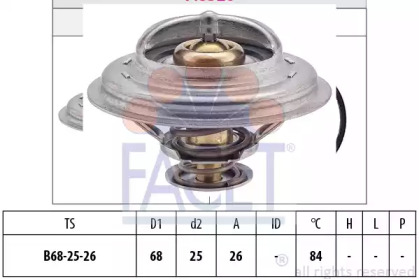 Термостат FACET 7.8326S