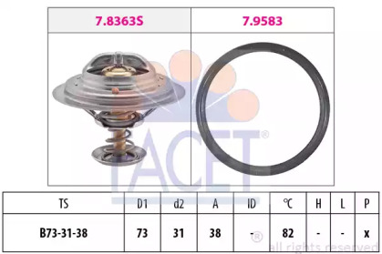 Термостат FACET 7.8363