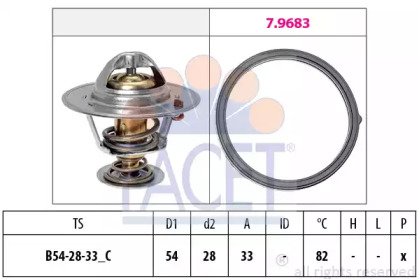 Термостат FACET 7.8726