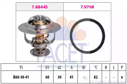 Термостат FACET 7.8844