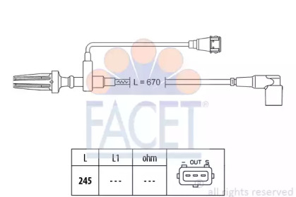 Датчик FACET 9.0154