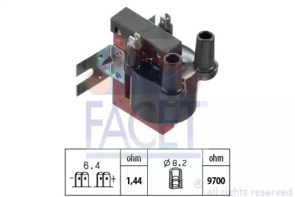 Катушка зажигания FACET 9.6004