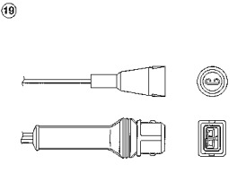 Датчик NGK 90474