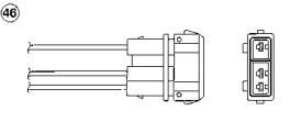 Датчик NGK 93211