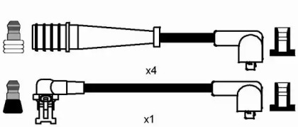 Комплект электропроводки NGK 44287