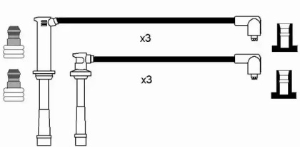 Комплект электропроводки NGK 8526