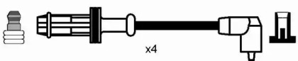 Комплект электропроводки NGK 44281