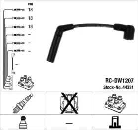 Комплект электропроводки NGK 44331