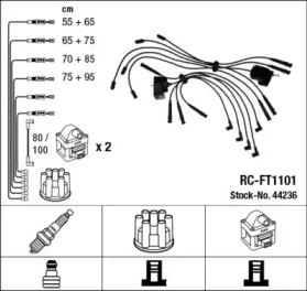 Комплект электропроводки NGK 44236