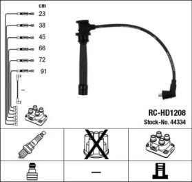 Комплект электропроводки NGK 44334