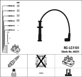 Комплект электропроводки NGK 44231