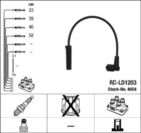 Комплект электропроводки NGK 4054