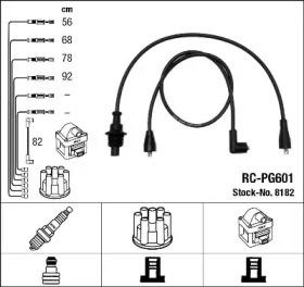 Комплект электропроводки NGK 8182