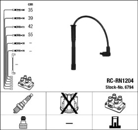 Комплект электропроводки NGK 6794