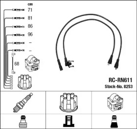 Комплект электропроводки NGK 8253