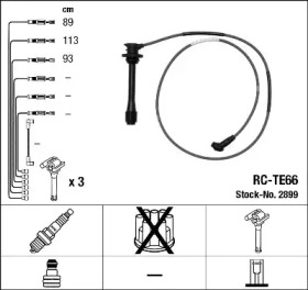 Комплект электропроводки NGK 2899