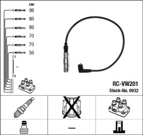 Комплект электропроводки NGK 0932