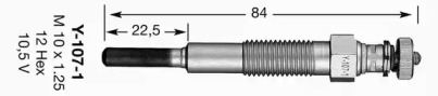 Свеча накаливания NGK 6625