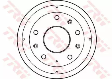 Тормозный барабан TRW DB4084