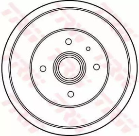 Тормозный барабан TRW DB4200